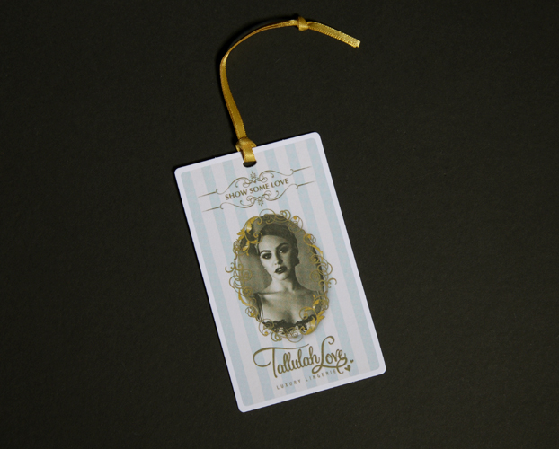 Tallulah Love swing ticket